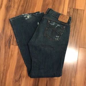Distressed Stetson Jeans